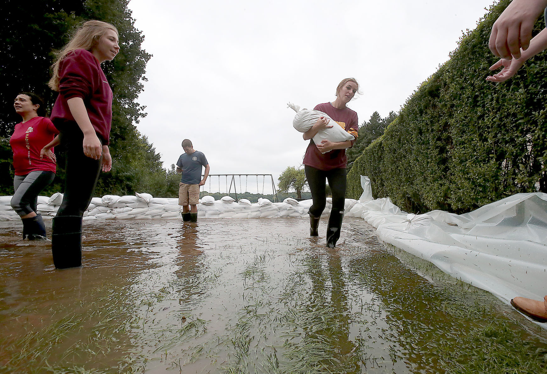Bracing for flooding